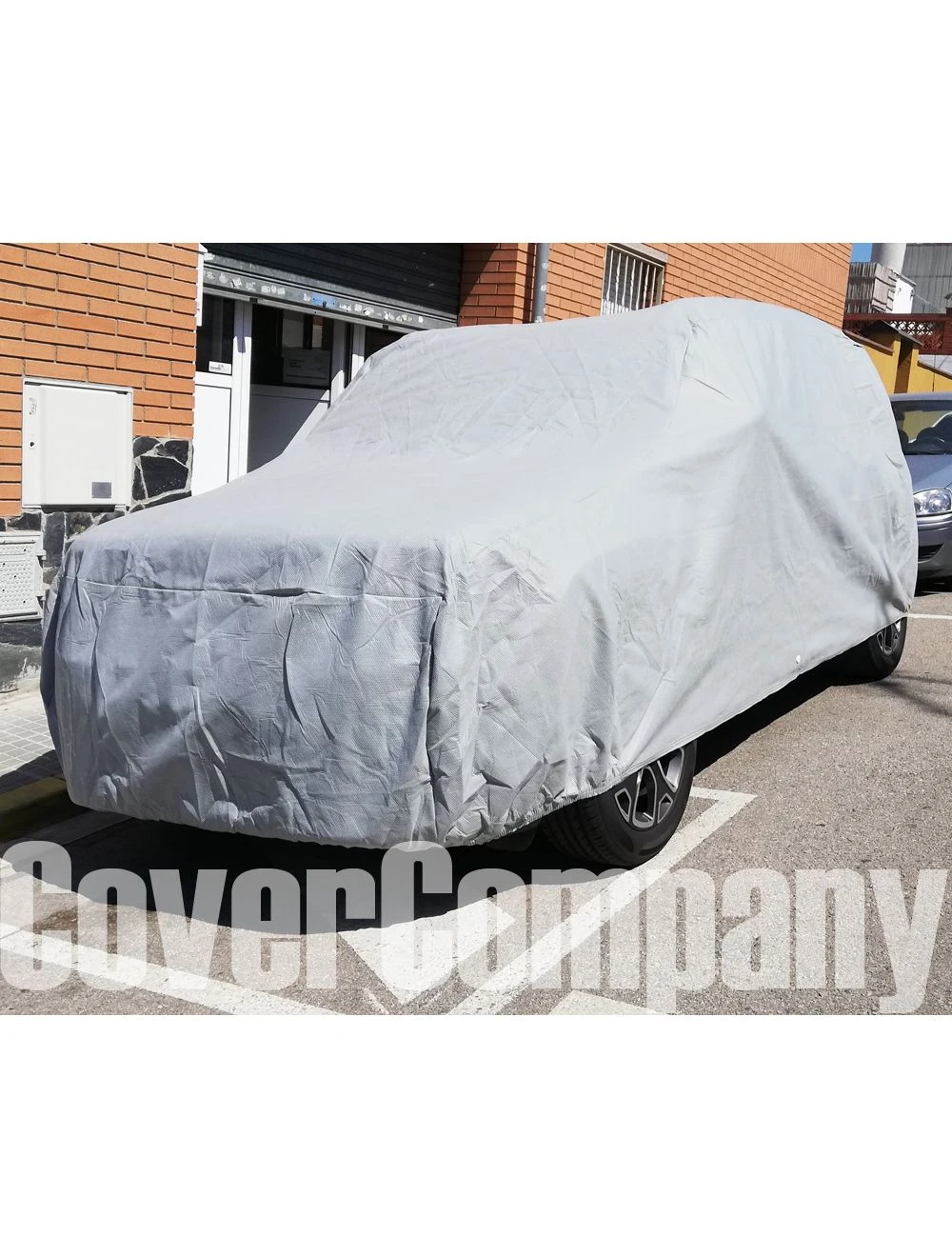 Funda de protección impermeable 170 cm 160 cm 75 cm gris Chuva